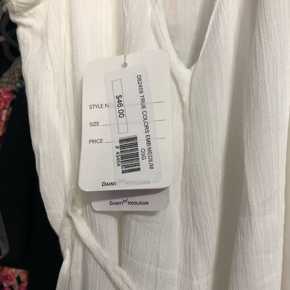 NWT White Maxi Dress - Picture 4 of 4